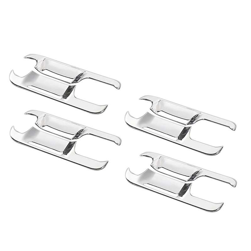 4pcs Exterior Door Handle Bowl Trim Cover Decor for Ford F-150 F150