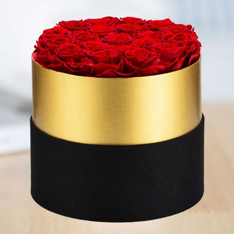 Preserved Rose Flower Eternal Rose In Box Set Wedding Mothers Day A