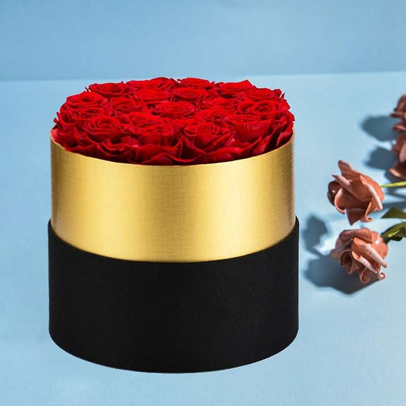 Preserved Rose Flower Eternal Rose In Box Set Wedding Mothers Day A