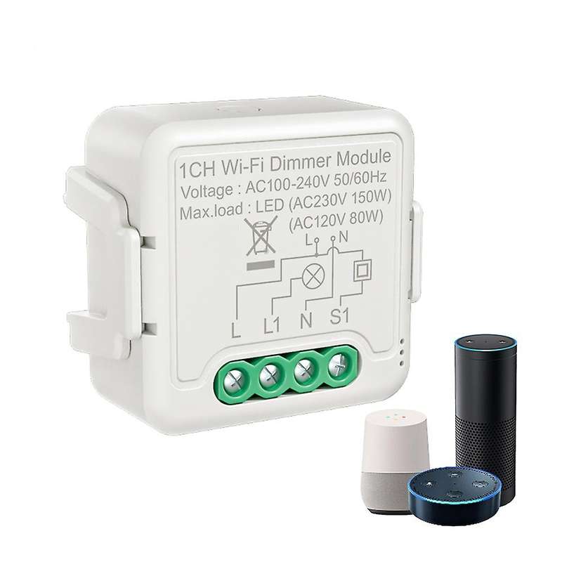 Tuya Led Wifi Dimmer Light Switch Module with 2 Way Control (1 Gang)