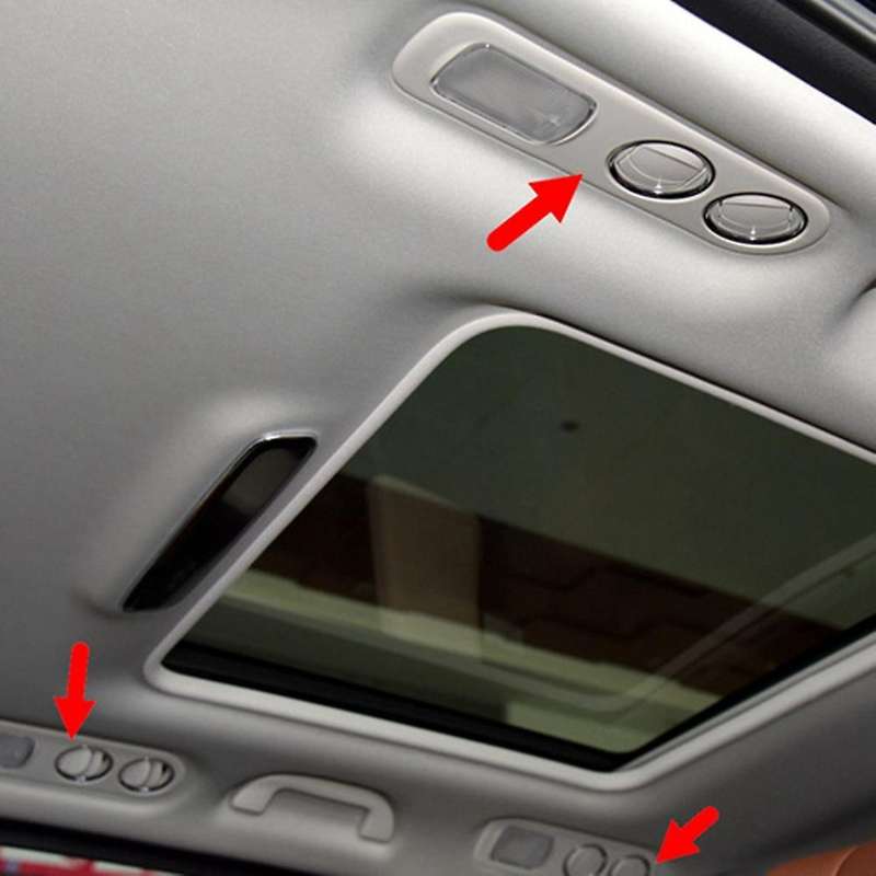 For Honda Odyssey 2022 Car Roof Air Outlet Cover Frame Sticker