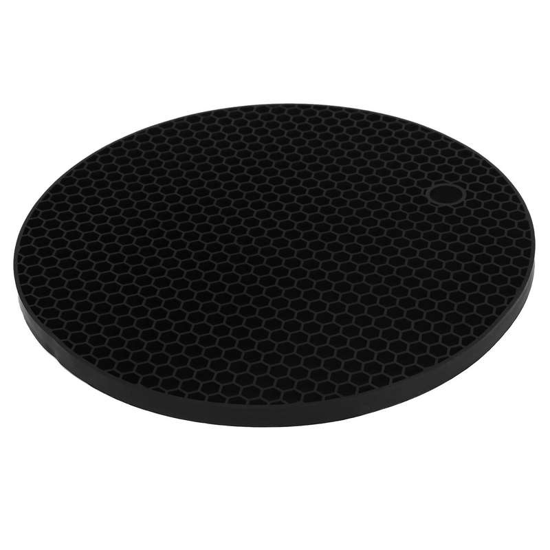 Oven Glove with Silicone Pot Holder and Cup Insulation Mat-gray