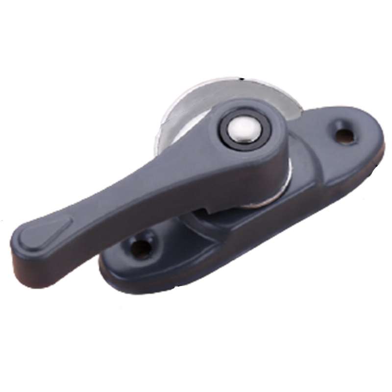 Sliding Door and Window Sash Safety Lock Crescent Type Lock (grey)