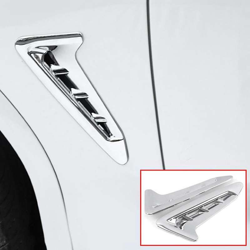 Side Fender Cover Air Outlet Vent For-bmw X3 G01 2018-21 Carbon Fiber