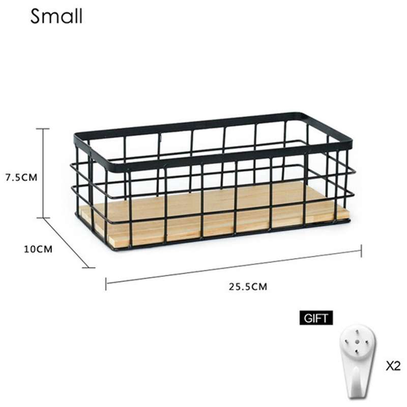 Garden Hand-woven Wood Fruit and Vegetable Weaving Storage Basket