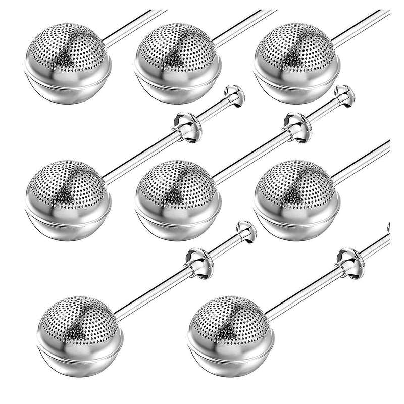 8 Pcs Stainless Steel Powdered Sugar Shaker Duster Sifter Dusting