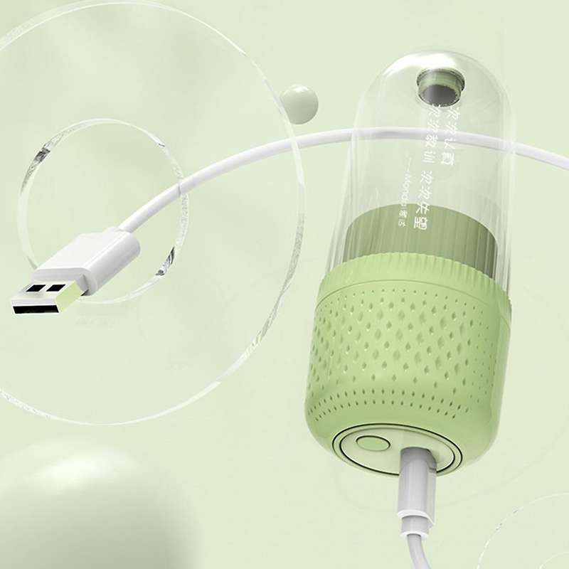 250ml Wireless Electric Juicer Blender Mixer Usb Rechargeable Grey
