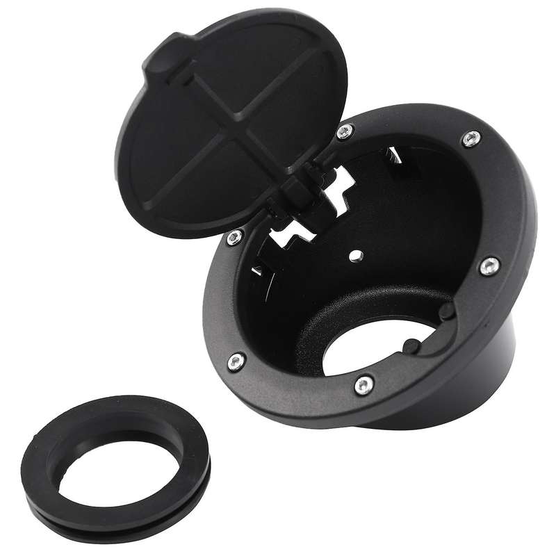 Gas Tank Cap Tank Cover 4-door 2-door for 2007-2018 Jeep Wrangler
