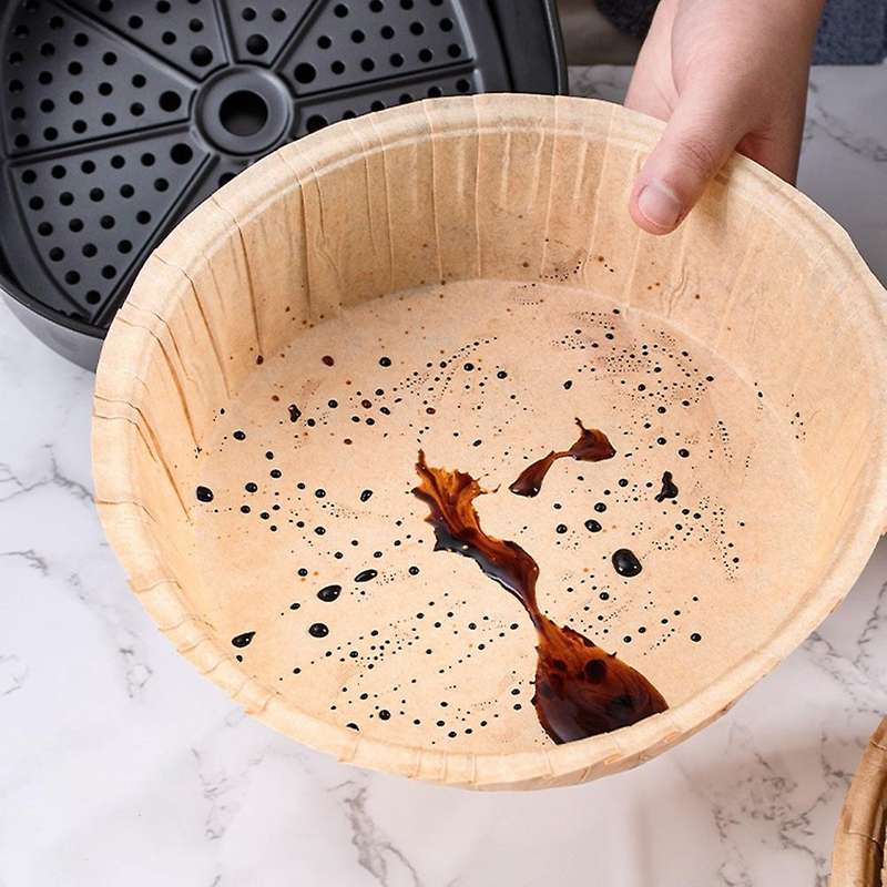 20pcs Air Fryer Parchment Paper Liners Non-stick Disposable Air B