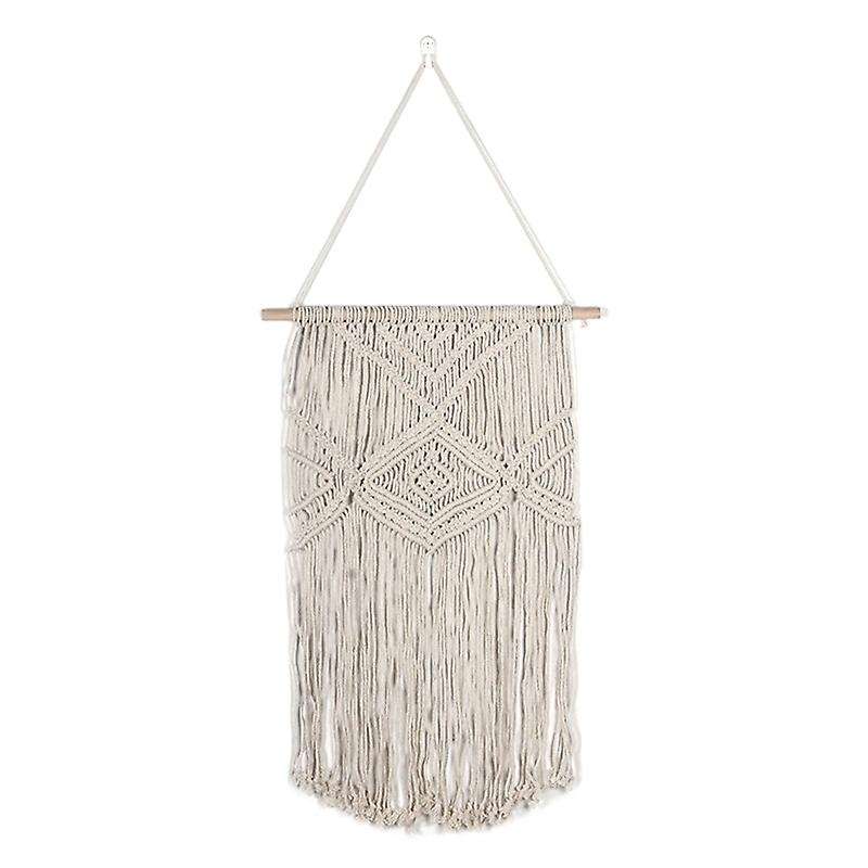 Wall Hanging Wedding Tapestry with Tassel - Boho Backdrop Decoration
