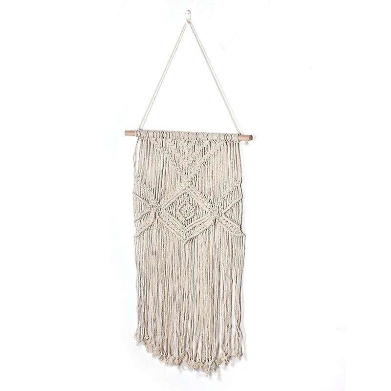 Wall Hanging Wedding Tapestry with Tassel - Boho Backdrop Decoration