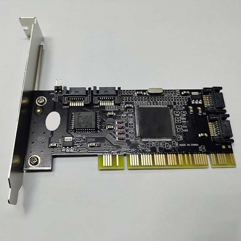 Pci Sata Internal Ports Raid Controller Card(4-ports) Sil3114 Chipset