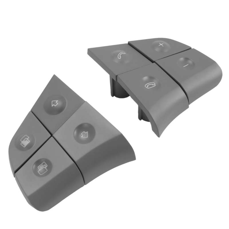 Car Steering Wheel Button for Benz W164 Gl Ml 2006-2009 Gray