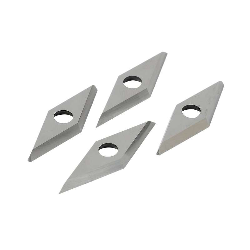 10pcs/set Diamond Square Round Blades High Hardness Carbide Inserts