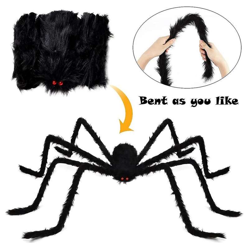 Spider Decorations Set for Halloween Lawn Garden Decoration House