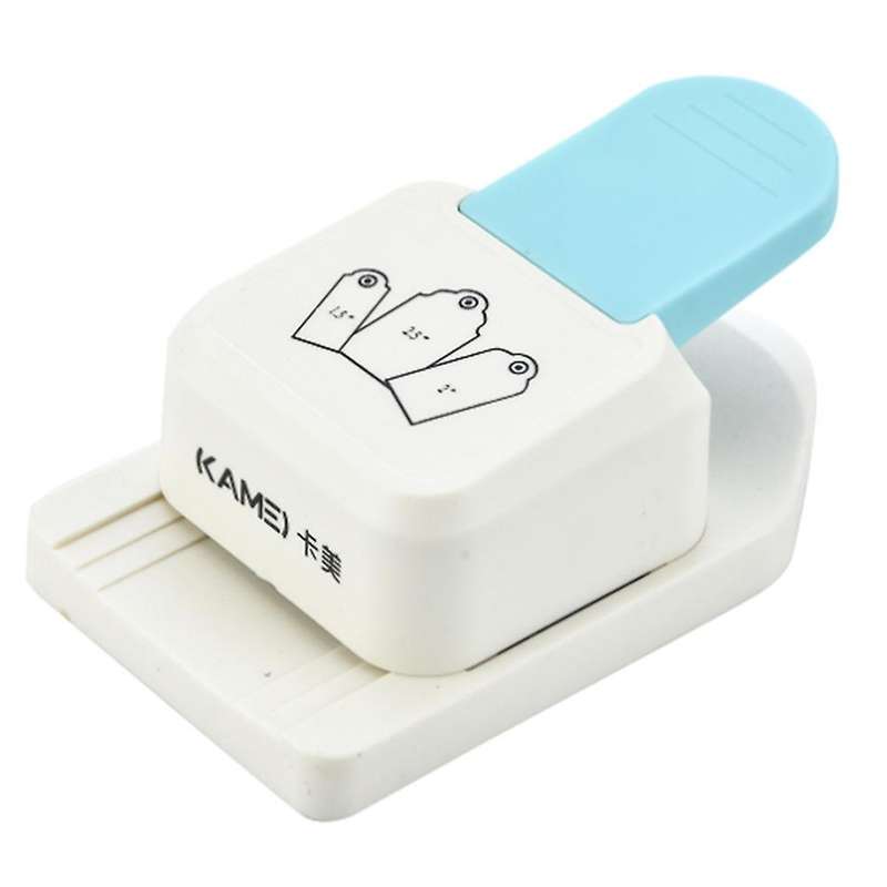 Kamei Paper Tag Punch for Paper Crafting Scrapbooking Cards Arts