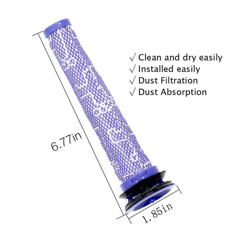 Pre-filters Hepa Post-filters for V8 V7 Cordless Vacuum Cleaners A
