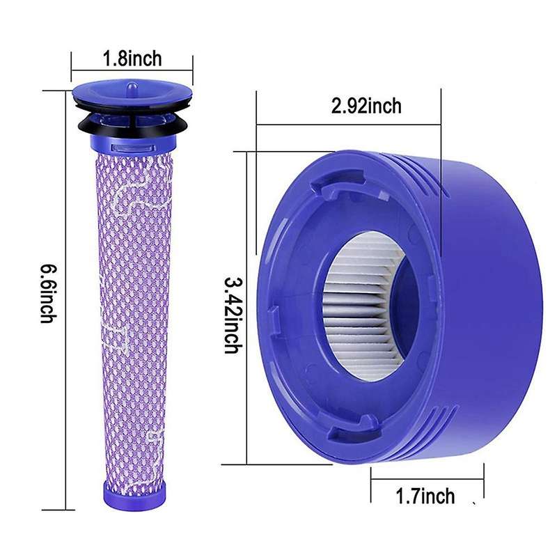 Pre-filters Hepa Post-filters for V8 V7 Cordless Vacuum Cleaners A