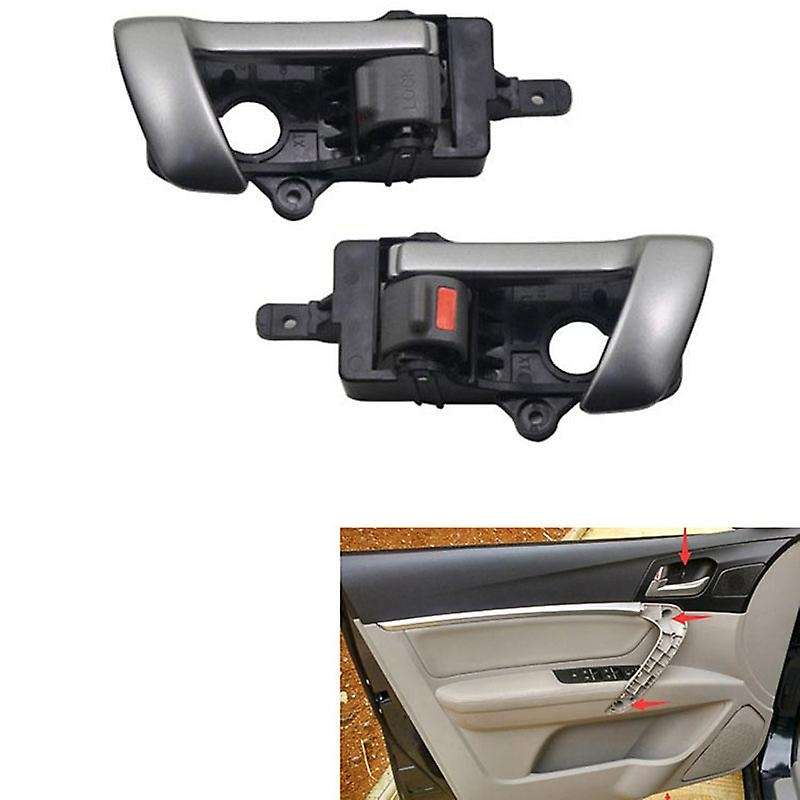 2pcs Left Right Interior Door Handle for Hyundai Santa Fe 2007-2012