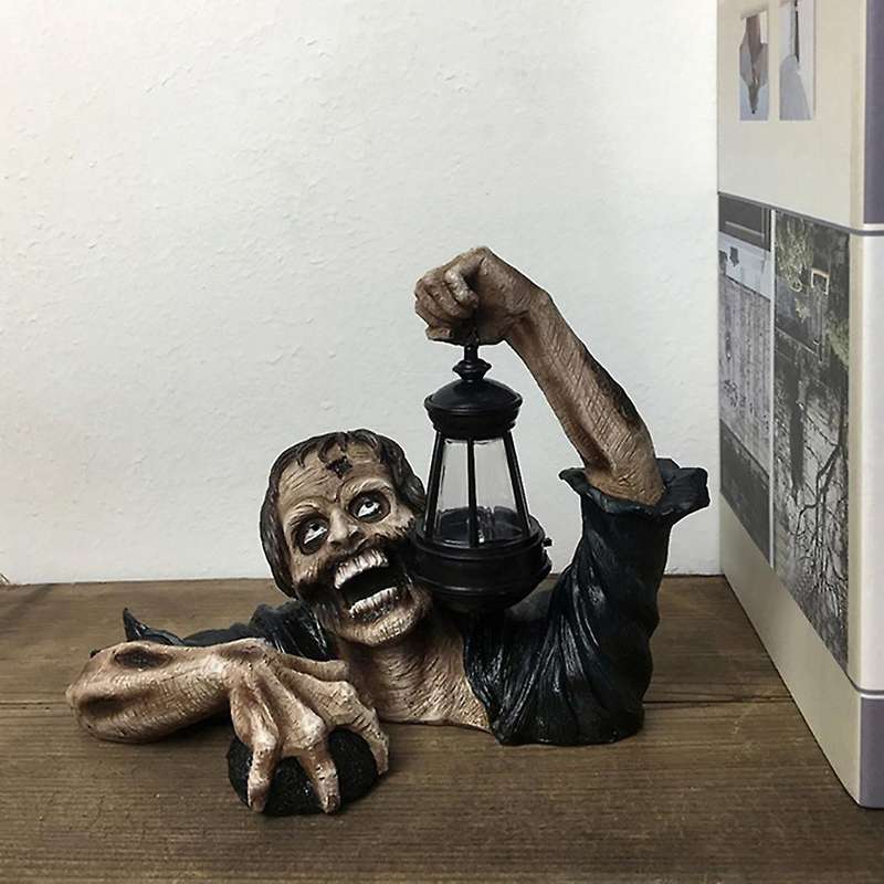 Creative Lantern Zombie Terror Halloween Outdoor Decor Garden Zombie