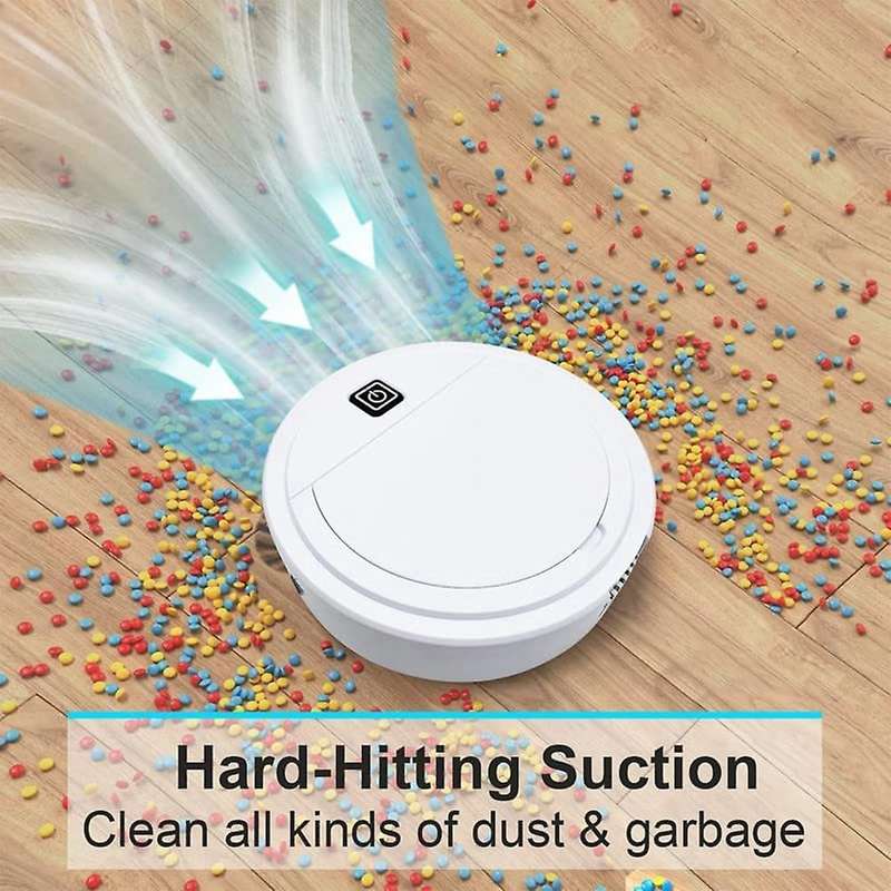 Robot Vacuum Cleaner - Super-thin Quiet, 1500pa Strong Suction