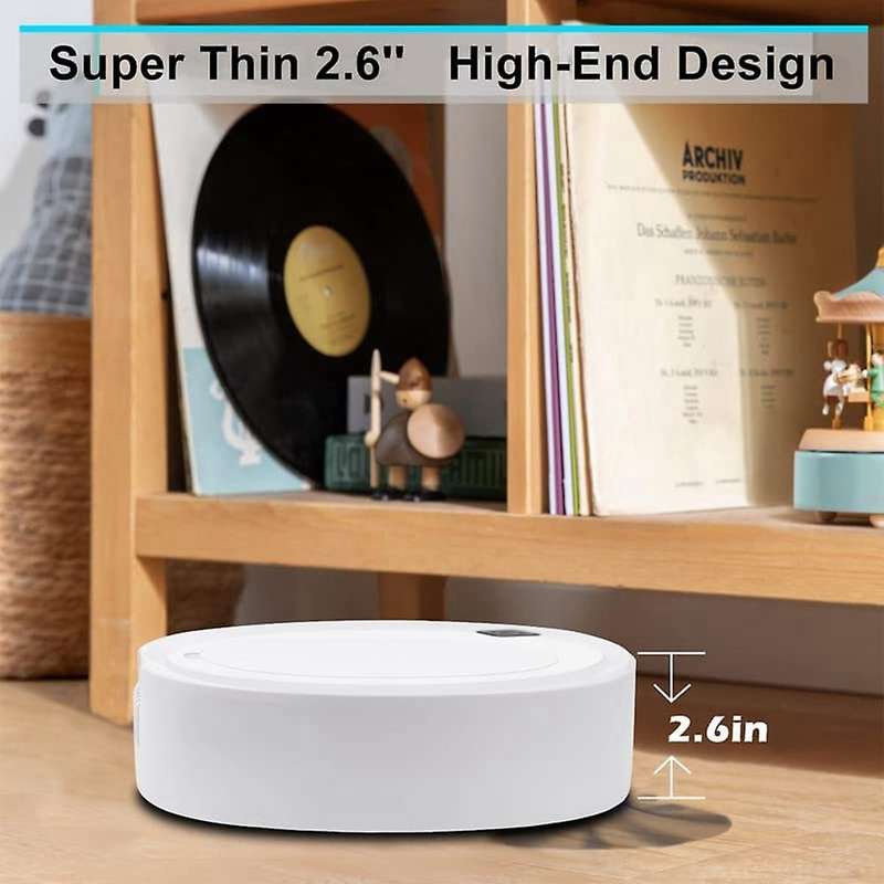 Robot Vacuum Cleaner - Super-thin Quiet, 1500pa Strong Suction