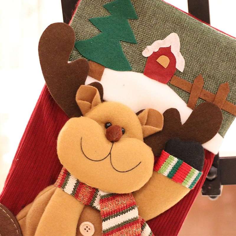 Christmas Socks Gift Bag Christmas Gift Supplies Santa Socks