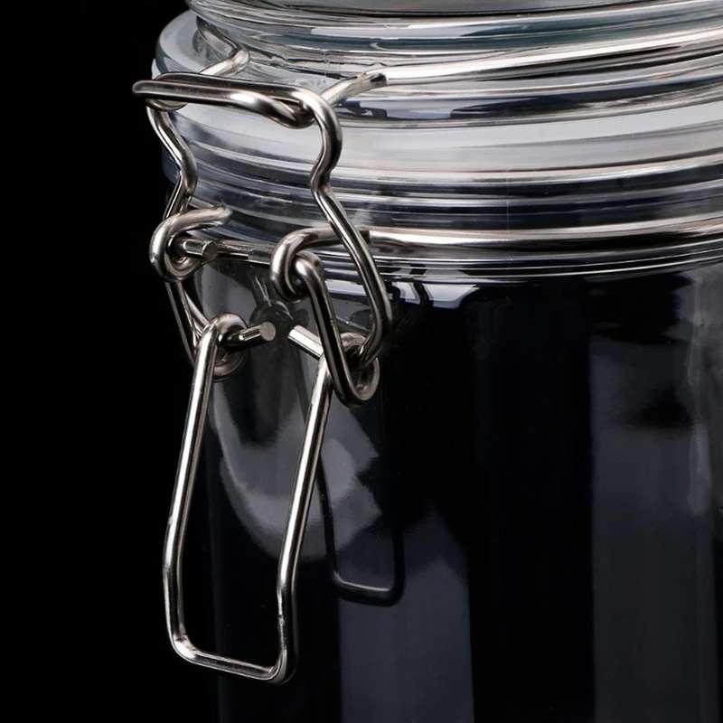 750ml Transparent Airtight Jar Whole Grains Packaging Bottle