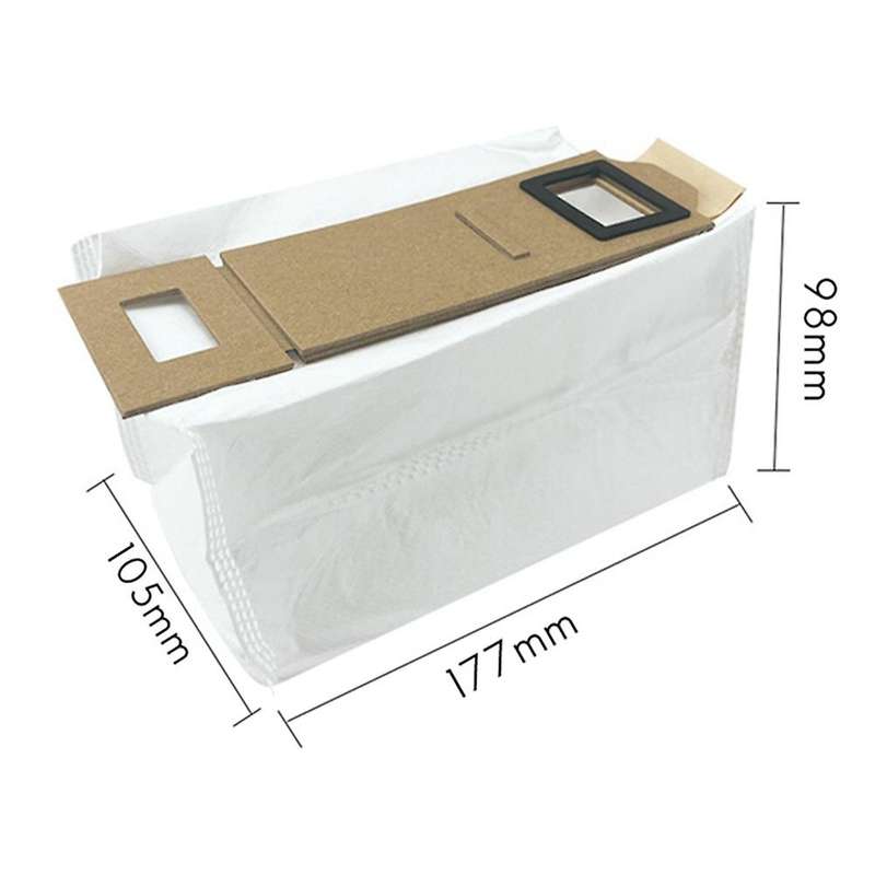 Vacuum Bags Set Of 12 for Roborock S7 T7s T7s Plus Dust Bag Parts