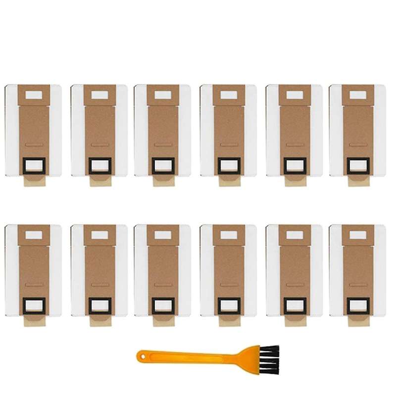 Vacuum Bags Set Of 12 for Roborock S7 T7s T7s Plus Dust Bag Parts