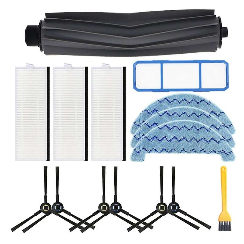 Side Brush Rubber Main Brush Hepa Filter Dust Filter for Ilife A7 A9s