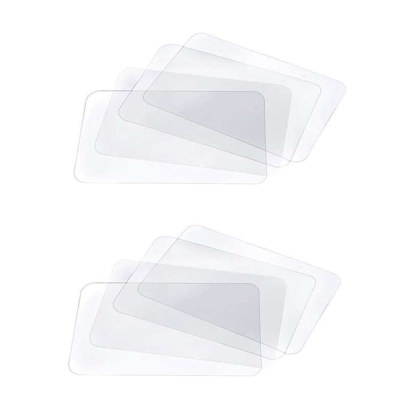 Transparent Placemat Washable Placemat for Kitchen Placemat (8 Pcs)