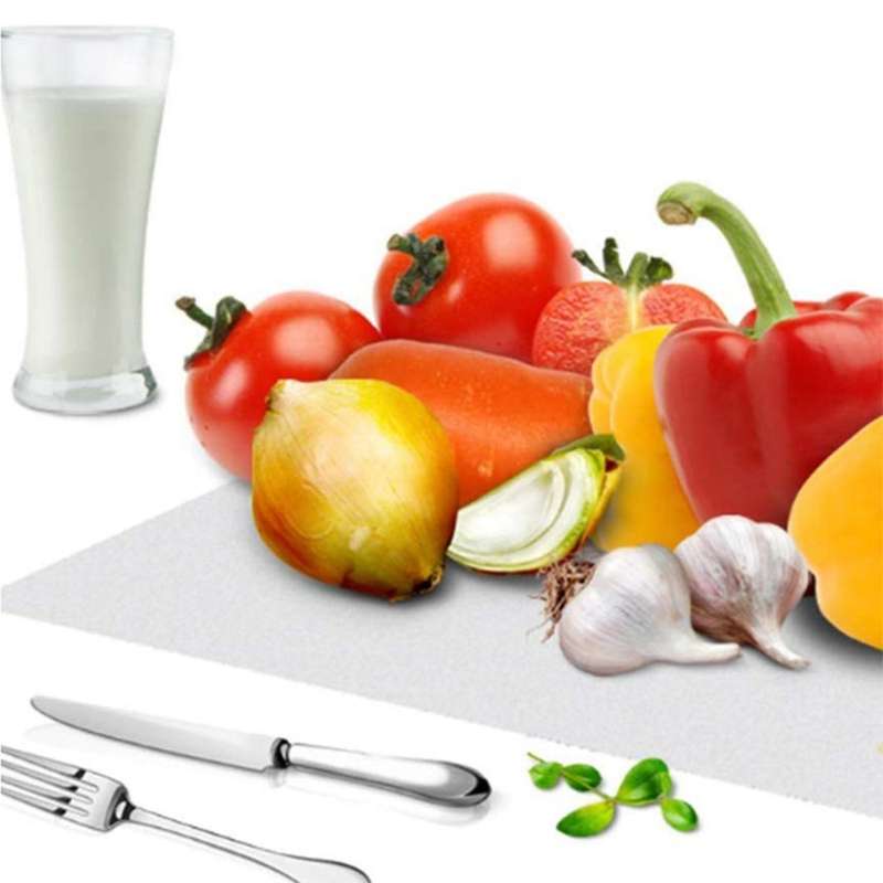 Transparent Placemat Washable Placemat for Kitchen Placemat (8 Pcs)