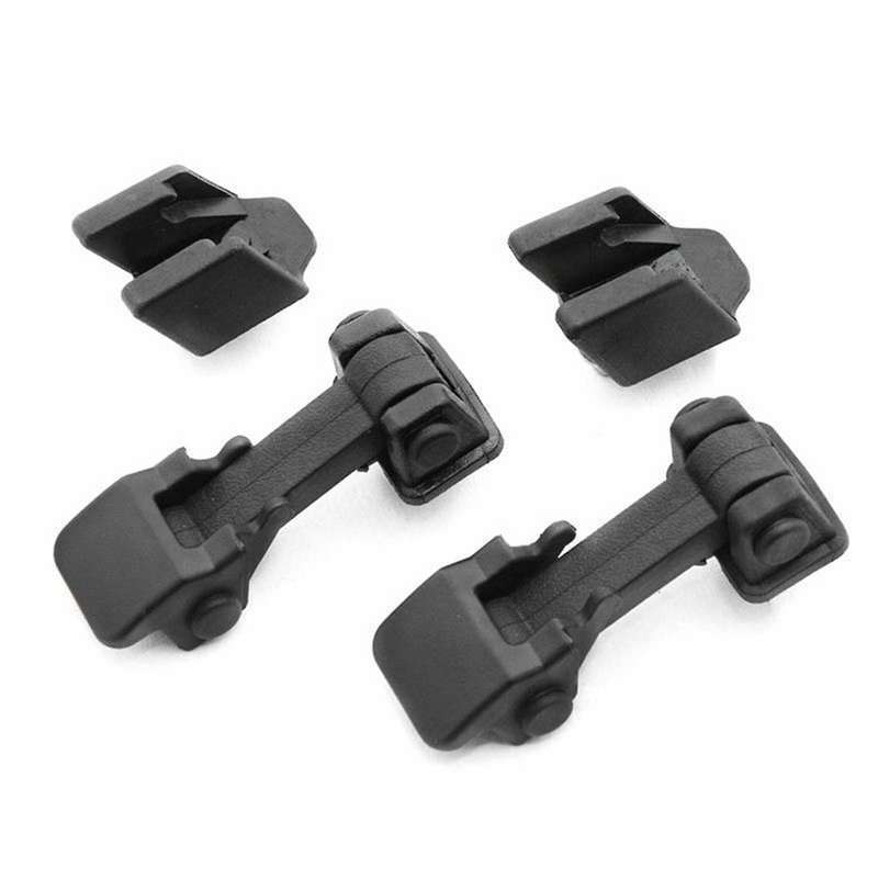 1 Pair Front Hood Latch Catch & Bracket for Jeep Wrangler Tj 97-06
