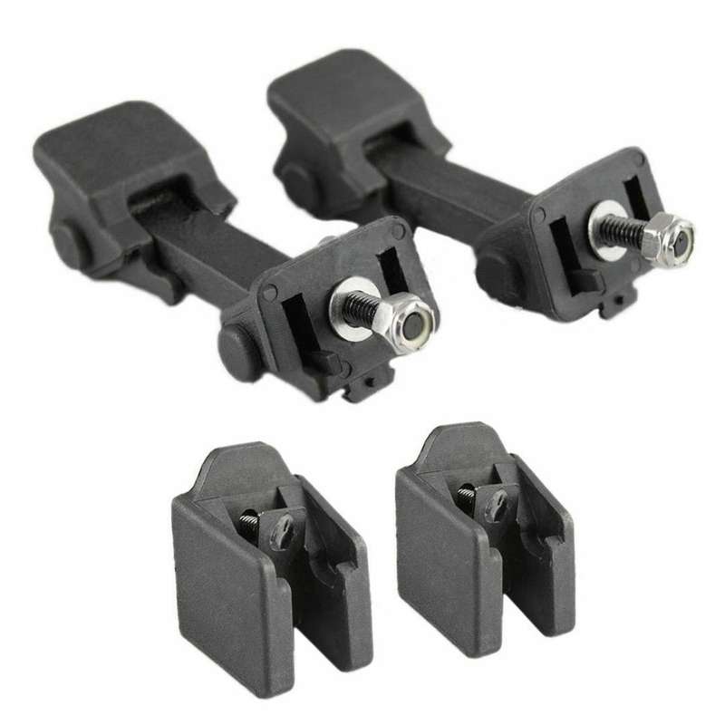 1 Pair Front Hood Latch Catch & Bracket for Jeep Wrangler Tj 97-06