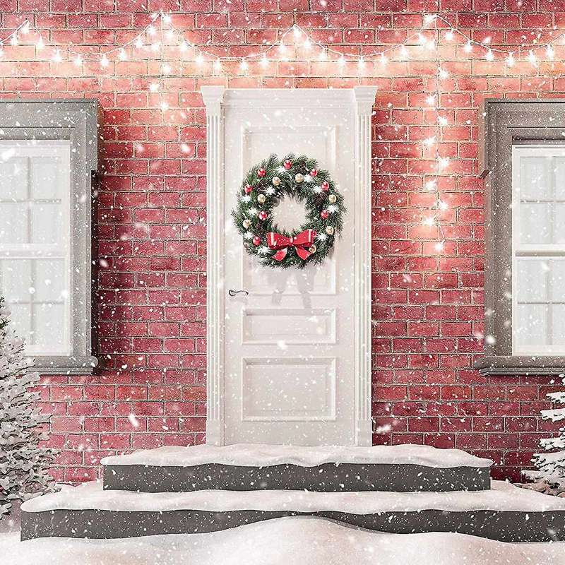 Christmas Snowflake String Lights for Holiday Indoor Outdoor Party