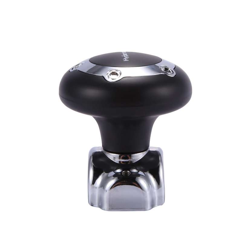 Hypersonic Black Vehicle Steering Knob Car Power Handle Spinner