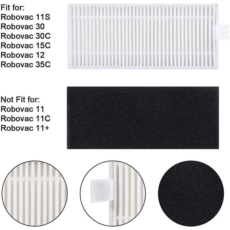 For Eufy Robovac 11s Robovac 30 Robovac 30c Brush Hepa Filter