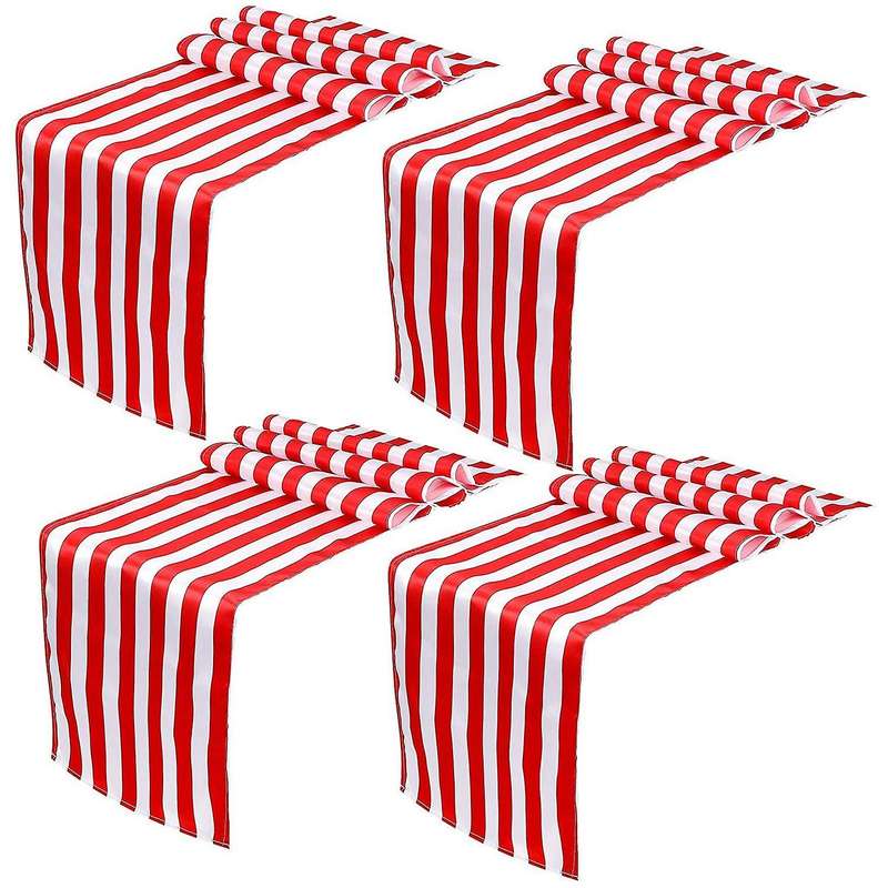 Striped Table Runner Table Decor,elegant Classic Tablecloth