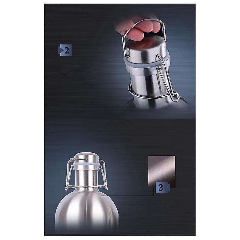 304 Stainless Steel Beer Pot Beer Barrel Swing Insulated Beer Bottle