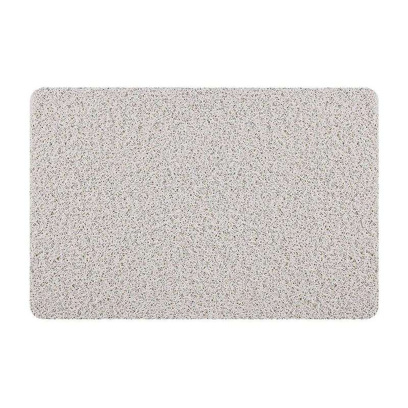 Bath Mat, 24x16inch, Bathtub Mats, Pvc Loofah Shower Stall Mats White