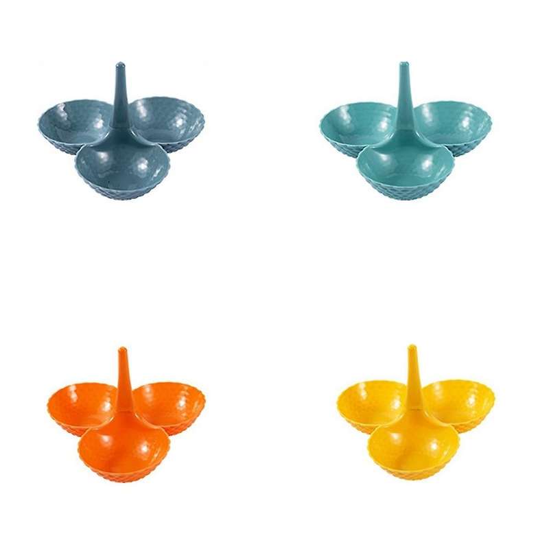 Household Assembled Multilayer Dried Fruit Bowl Snack Tray Storage A