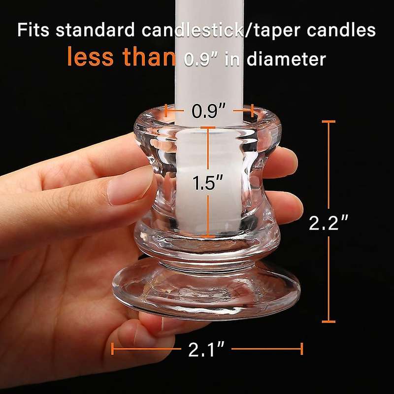 Candlestick Holders Set Of 4 - Taper Candle Holders