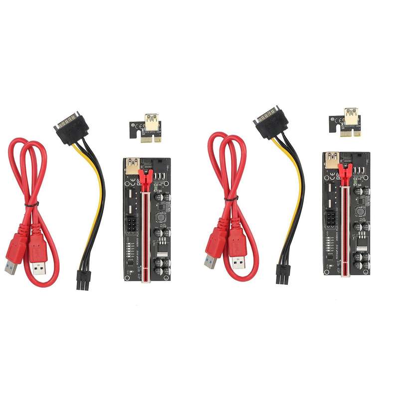 Ver010s Usb3.0 Pci-e Riser Ver010 Plus Express 1x 4x 8x 16x(2set)