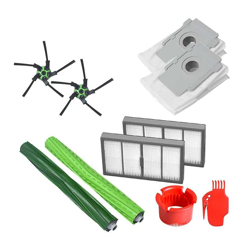 Roller Side Brush Filters Bags for Irobot Roomba S9+ S9 S9 Plus Robot