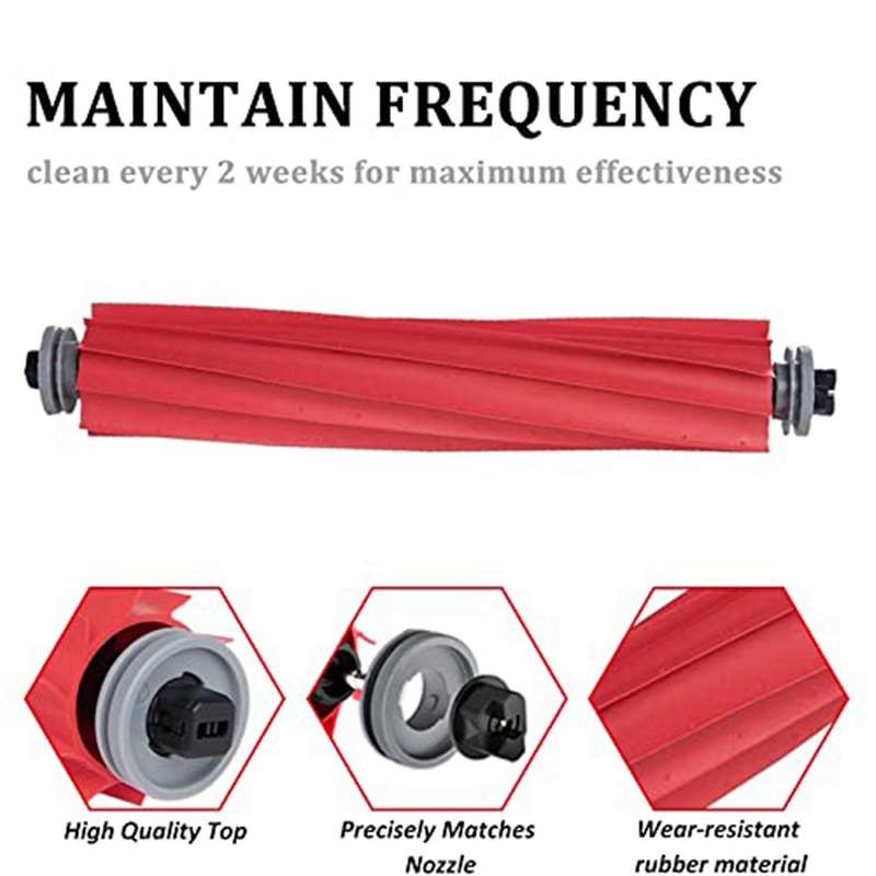 Main Brush Side Brush Filter Mop Cloth Replacement Parts