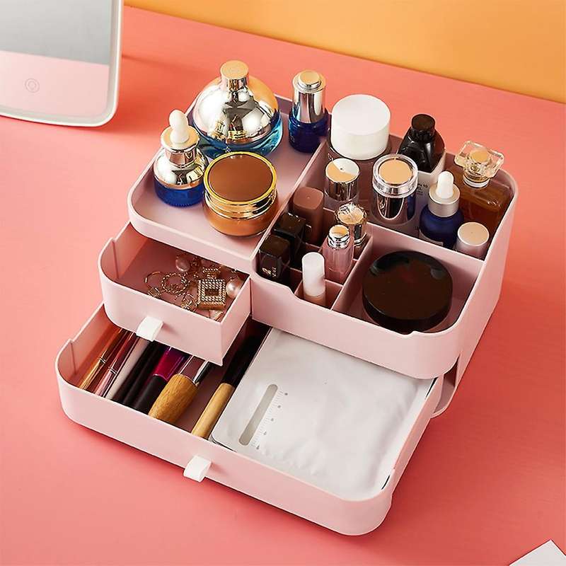 Cosmetic Desktop Storage Storage Box Drawer Storage Plastic Box
