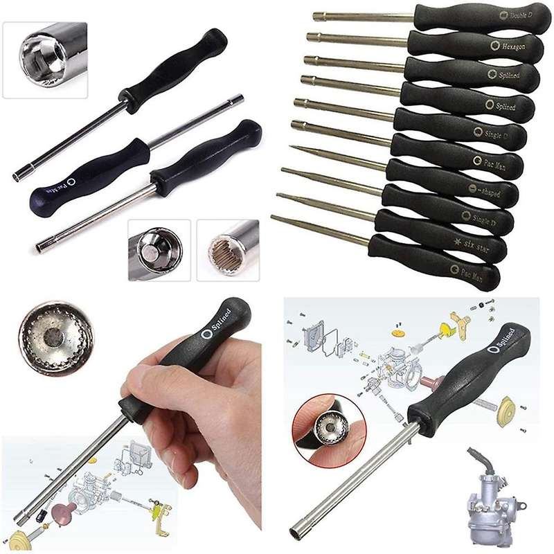Carburetor Adjusting Tools for 2 Cycle Chainsaw Weed Eater