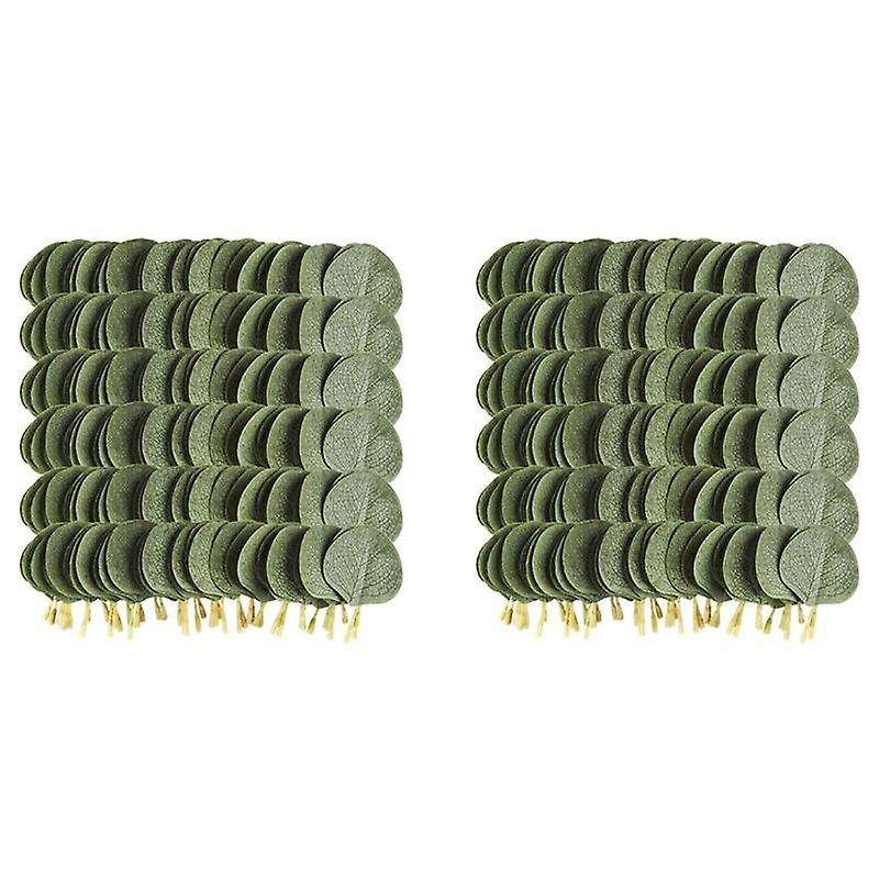 300pcs Bulk Eucalyptus Leaves for Diy Wreath Wedding Boutonnieres