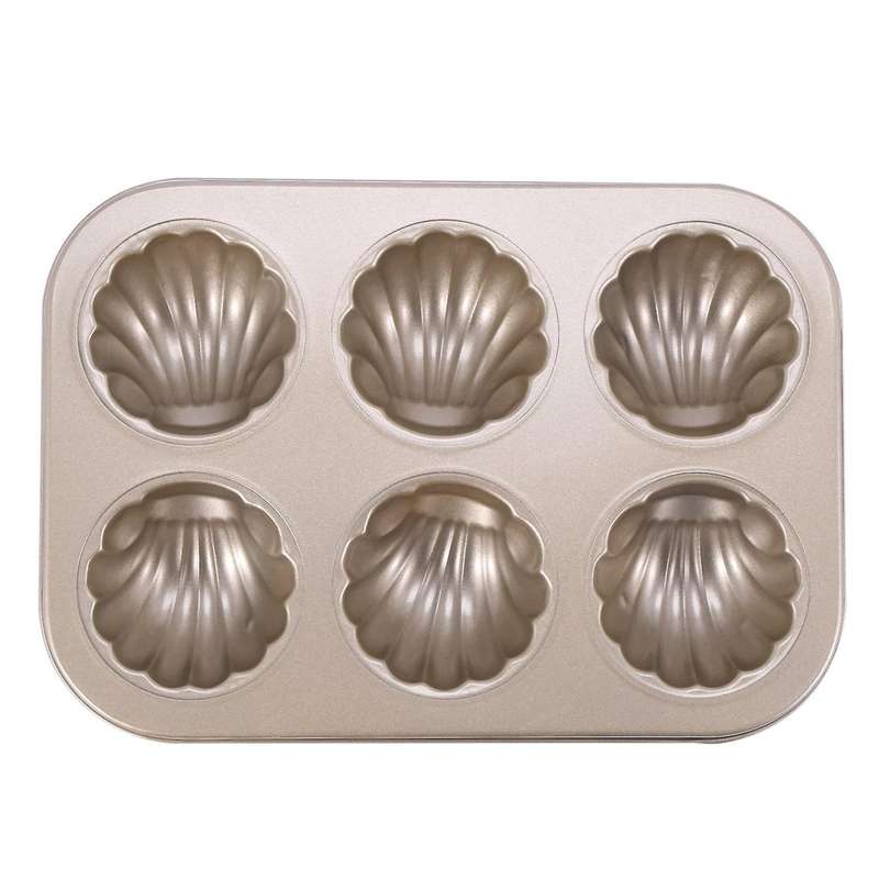 Madeleine Pans,3 Pack Nonstick Cat Claws Shape Baking Pans,baking